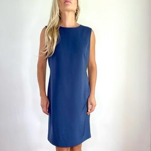 VN Votre Nom Navy Blue Tank Shift Dress size 4